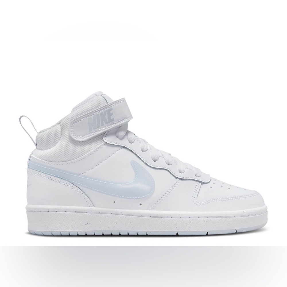 Nike Kids White High-Top Sneakers